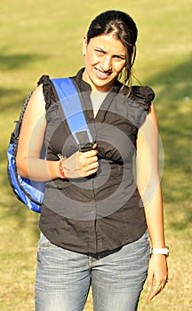 Trekking girl