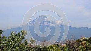 Trekking near Popocatepetl volcano, Mexico