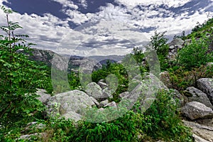 Trekking in Norwegian fiords