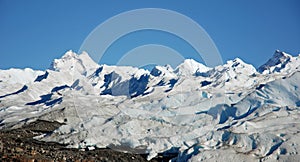 Trekking over Perito Moreno