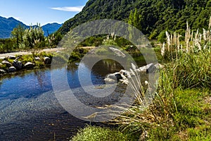 Trekking through Peulla, Chile, Andean Crossing