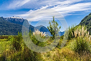 Trekking through Peulla, Chile, Andean Crossing