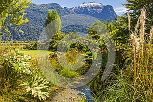 Trekking through Peulla, Chile, Andean Crossing