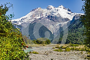 Trekking through Peulla, Chile, Andean Crossing