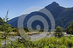 Trekking through Peulla, Chile, Andean Crossing