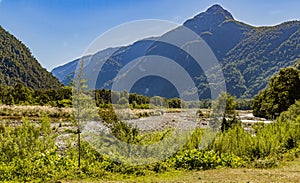 Trekking through Peulla, Chile, Andean Crossing