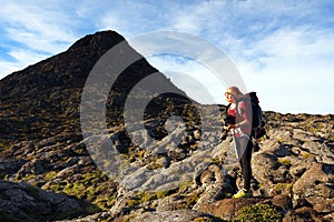 Trekking on Pico Volcano