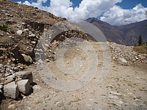 Trekking santa cruz in cordillera blanca in peru