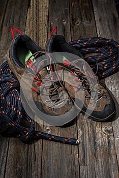 Trekking shoes