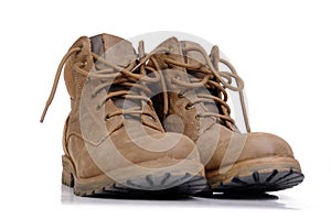 Trekking shoes photo