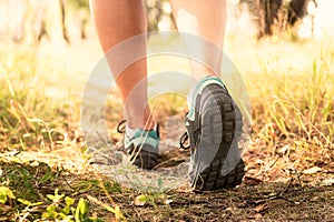 Trekking shoes, hiking or running