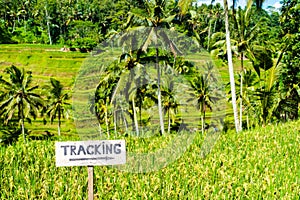 Trekking sign