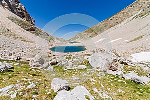 Trekking to Pilato lake