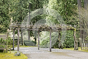 Trellis at Portland Japanese Garden