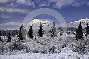 Tremendous scenery from Fish Lake, Yukon