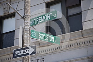 Tremont and Boylston crossing