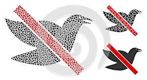 Tremulant Stop Bird Icon Collage photo