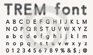 tremulous font