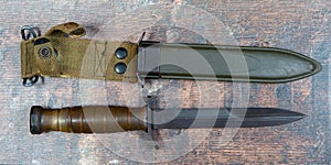 Trench Knife was a WW11 American military combat knife