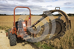 Trenching machine