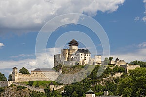 Trencin Castle & x28;Trenciansky Hrad& x29;, Slovakia