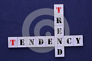 Trend Tendency Crossword