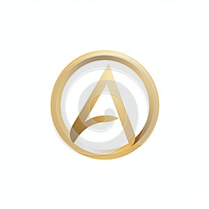 Trending Gold Letter Logo Design With Biblical Themes