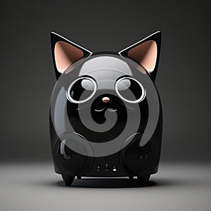 Trending Kitty Speaker Set Design With Gothic-influenced 3d Character Designs photo