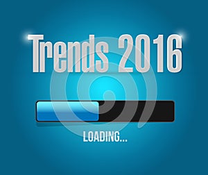 trends 2016 loading bar illustration design