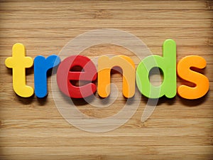 Trends concept