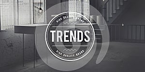 Trends Fashion Marketing Modern New Style Hot Concept