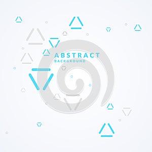 Trendy abstract background. Composition of geometric shapes
