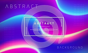 Trendy abstract liquid background. Graded liquid background for banners, web, placards, landing page, cover, poster,