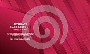 Trendy color of year 2023 - Viva Magenta. Minimal geometric abstract background. Fashion color palette sample. Bright design photo
