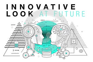 Trendy Innovation systems layouts in polygonal contour line comp