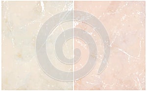 Trendy Marble Texture. Light Pink and Ivory Marble Background.