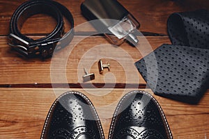 Trendy men`s clothes and accesories