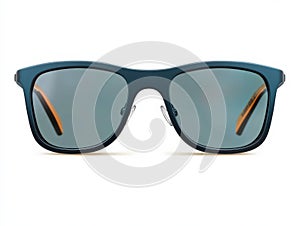 Cool Smart Glasses with Smooth Blue FrameGenerative AI Illustration photo