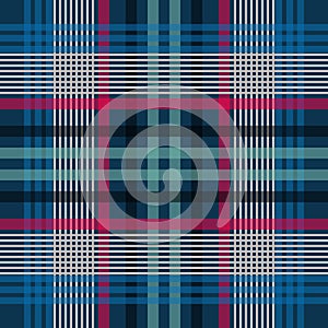 Trendy simple checkred print.