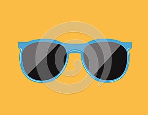 Trendy sunglas vector illustration