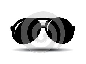 Trendy sunglas vector illustration