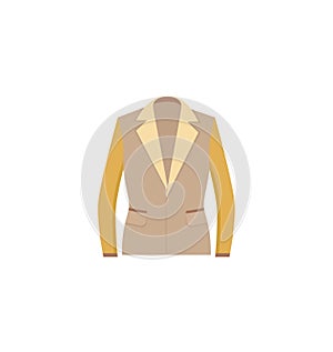 Trendy women`s jacket and accessories. Vector illustration