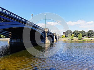 Trent Bridge across the River Trent in Nottingham