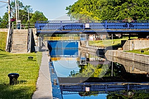 Trent Severn Waterway Lock 32 In Bobcaygeon, Ontario