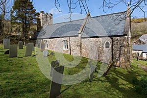 Trentishoe Church Devon England