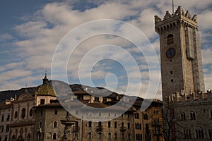 Roman Catholic cathedral in Trento, with the Fountain of Neptune northern Italy. It is the mo