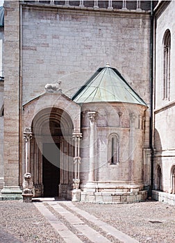 Trento, Italy. The door of the dome