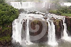 Tres Mosqueteros fall. Iguacu national park. Foz do Iguacu. Parana. Brazil photo