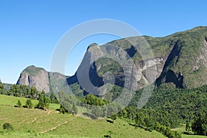 Tres Picos National Park green valley photo