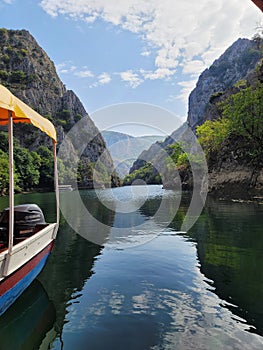 Treska River in North Macedonia